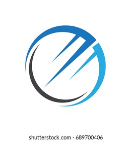circle business logo template