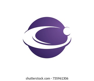 Circle business Techno Logo design