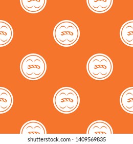 Circle button pattern vector orange for any web design best