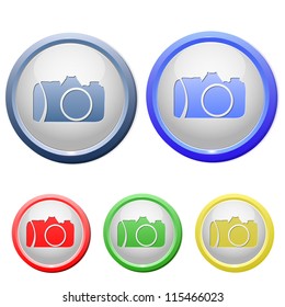 circle camera icon