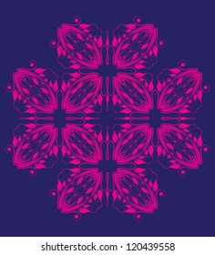 Circle card ornament