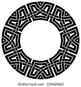 circle celtic frame