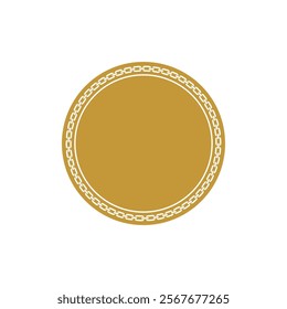 Circle Chain Logo Icon Vector