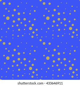 Circle chaotic seamless pattern. Fashion graphic background design. Modern stylish abstract colorful texture. Template for prints, textiles, wrapping, wallpaper, website etc VECTOR illustration