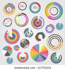 Circle Chart Templates Collection