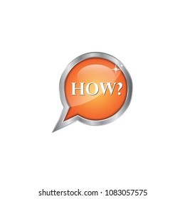 circle chat question vector icon