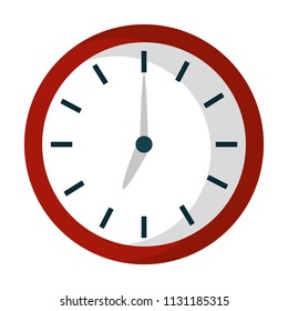circle clock object icon style