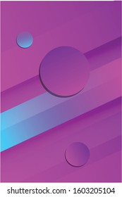 circle color background design. Fluid gradient shapes composition. Futuristic design poster, and landing page.