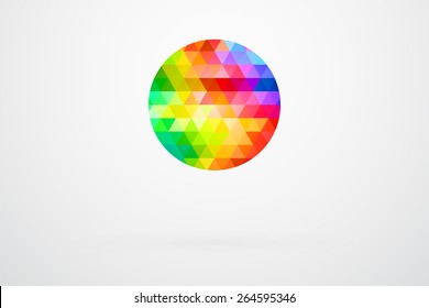 Circle Color Palette Guide Spectrum Vector