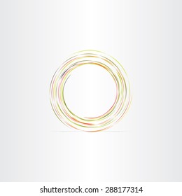 circle colorful abstract background design
