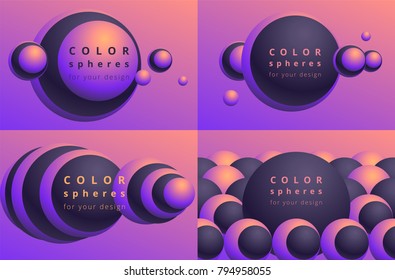 Circle Colorful Background for design concepts