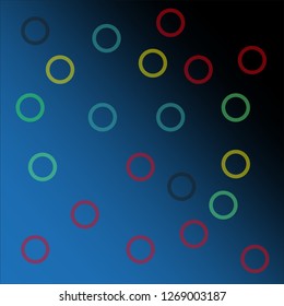 circle colorful background with perfect and modern background