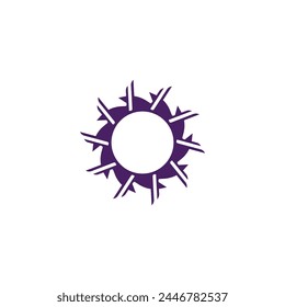 Circle colorful creative vector logo design . 