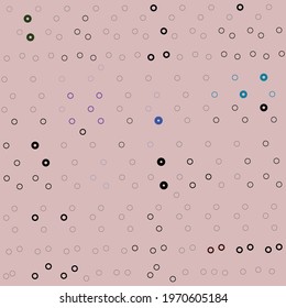circle colorful goemetric pattern vector design