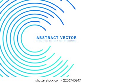 Circle colorful vector illustration. Business abstract icon. Corporate, Media, Technology styles logo design template. transparent.
