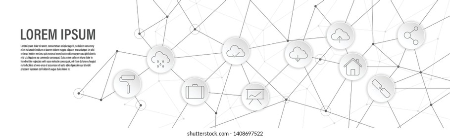 circle communication icon. From Web set