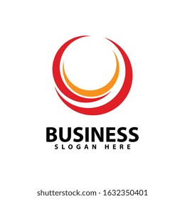 Circle and community logo template vector icon