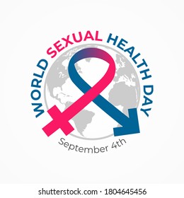 Circle Concept For World Sexual Health Day Which Is Held On September 4th Vector Illustration