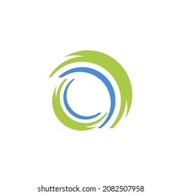 diseño del logotipo del icono de círculo