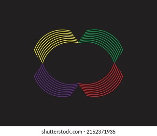 circle creatve design vector templates