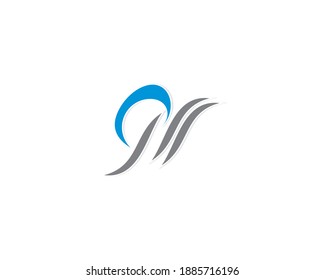 circle curve line technology logo