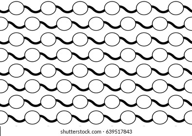 circle curveline connecting simple elegant modern dots vector clean simple editable pattern