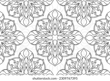 circle decorative element ornamental composition ornament freehand drawing print pattern
