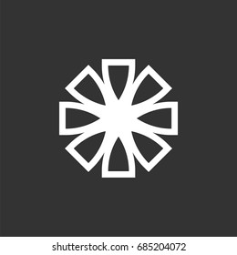 Circle Decorative  Logo Template Illustration Design. Vector EPS 10.
