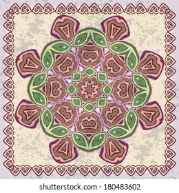 Circle decorative ornament