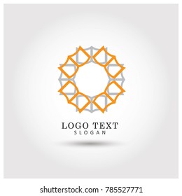 Circle Decorative. Symbol & Icon Logo Vector Template