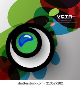 Circle Design Abstract Background