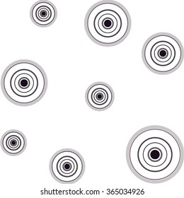circle design abstract and background vector