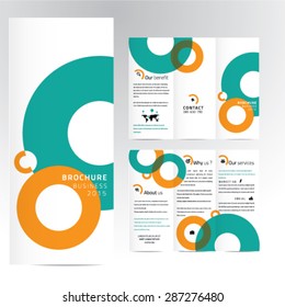 Circle design brochure