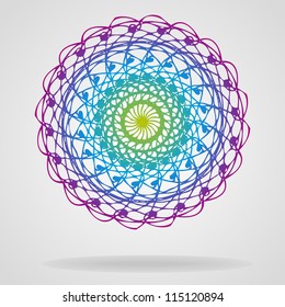 Circle design element vector illustration