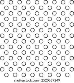 Circle design elements with patterns. Vector  pattern.