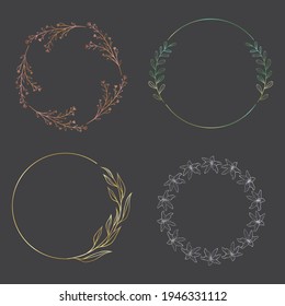 Circle Design For Logo or Card 