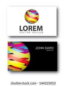 circle design over black and white background vector illustration