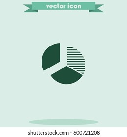 Circle diagram icon.