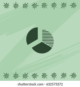 Circle diagram icon.