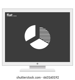 Circle diagram icon.