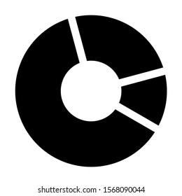 Circle Diagram Icon. Business data Graph Icon