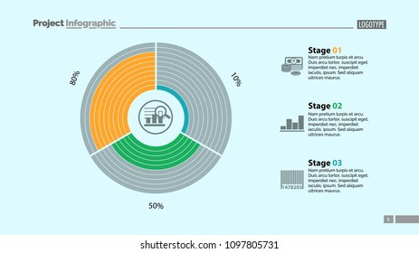 Circle Diagram With Stages Slide Template