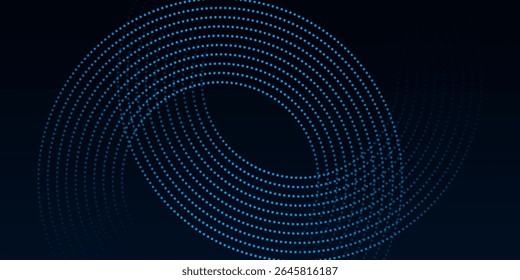 Circle dot technology line background. vector illustration. modern. eps10
