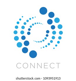 Circle Dots Creative Cool Logo Icon Design