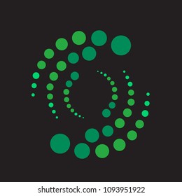 Circle Dots Creative Cool Logo Icon Design