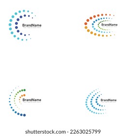  Circle Dots Creative Cool Logo Icon Design