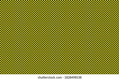 Circle dots pattern vector yellow background