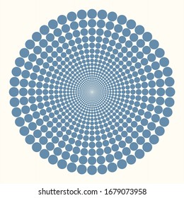 Circle dots patterns vector illustration