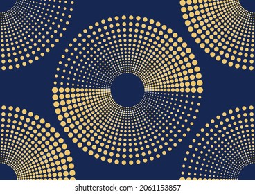 circle dots seamless pattern , picture art and abstract background.