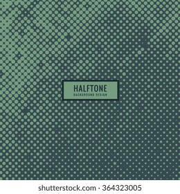 circle dots vintage background